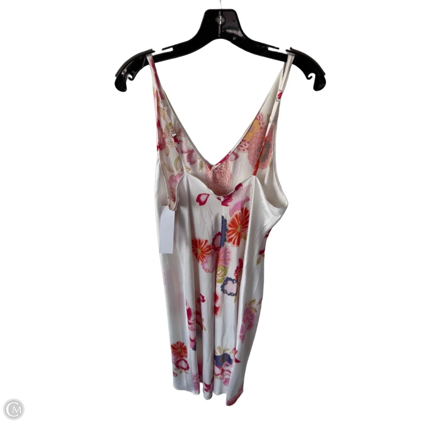 Nightgown By Natori In Pink & White, Size: L