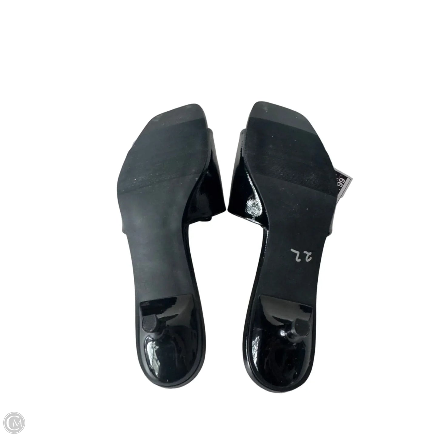 Sandals Heels Kitten By Madden Girl In Black, Size: 9