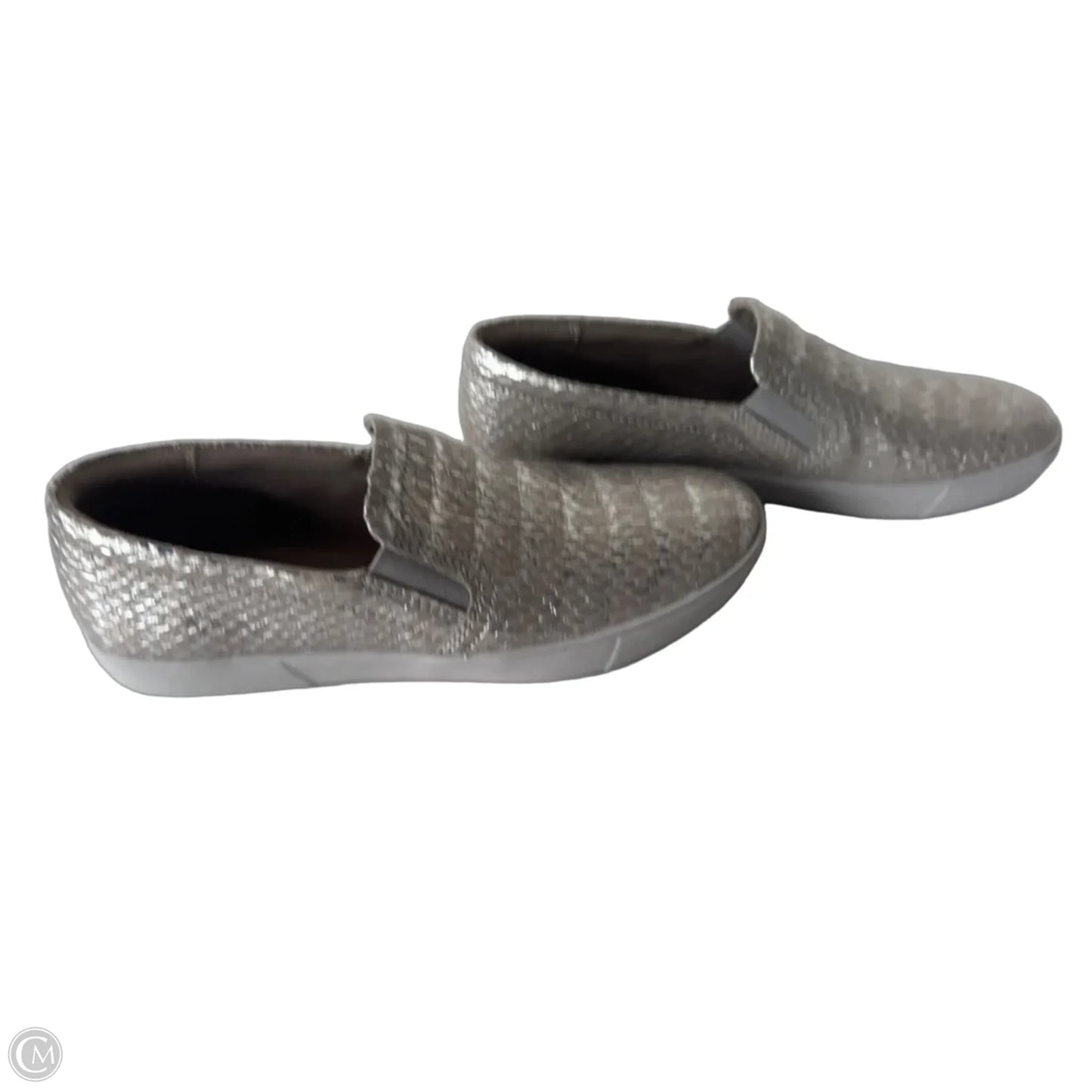 Shoes Flats By Naturalizer In Silver & Tan, Size: 9