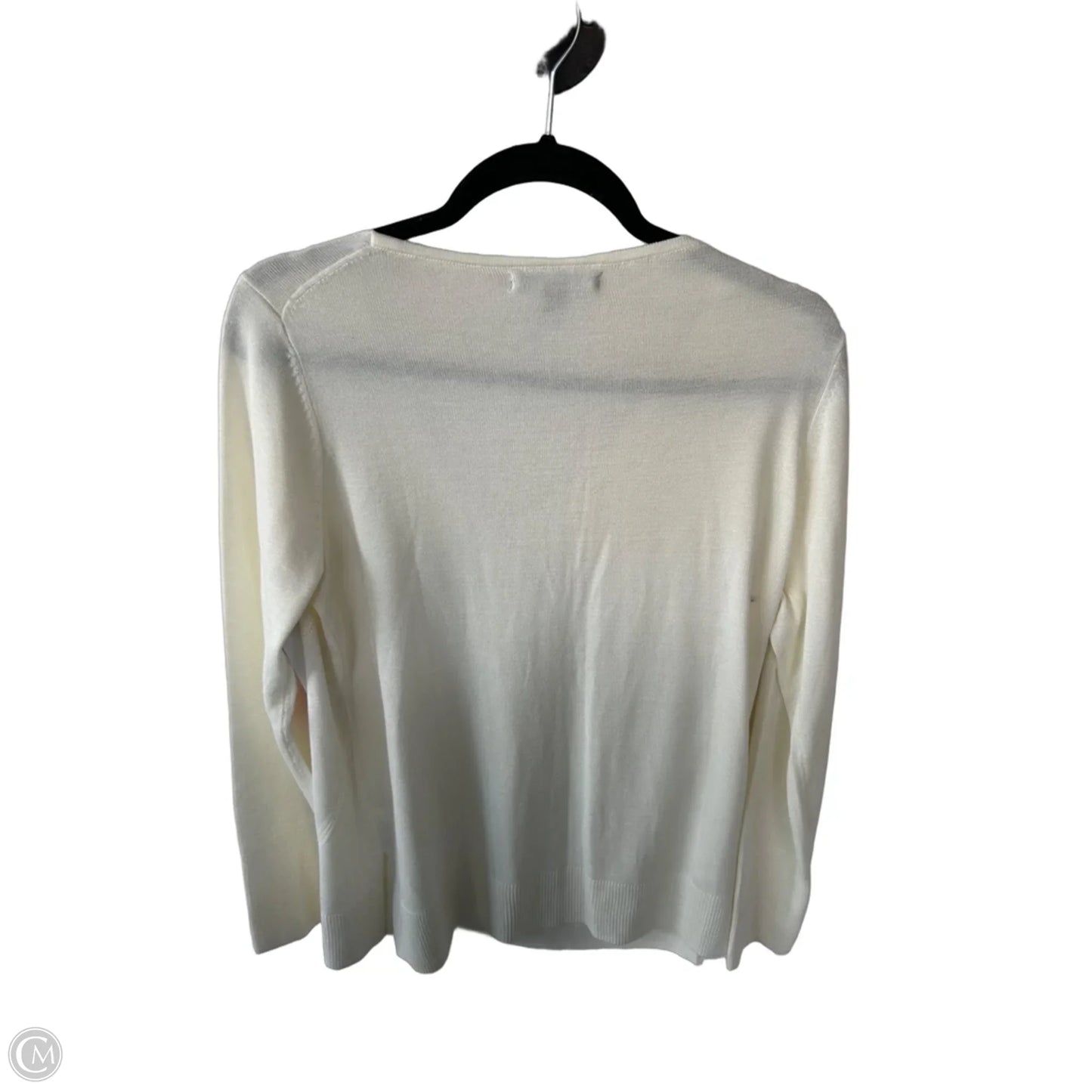 Sweater By Banana Republic In Cream, Size: M