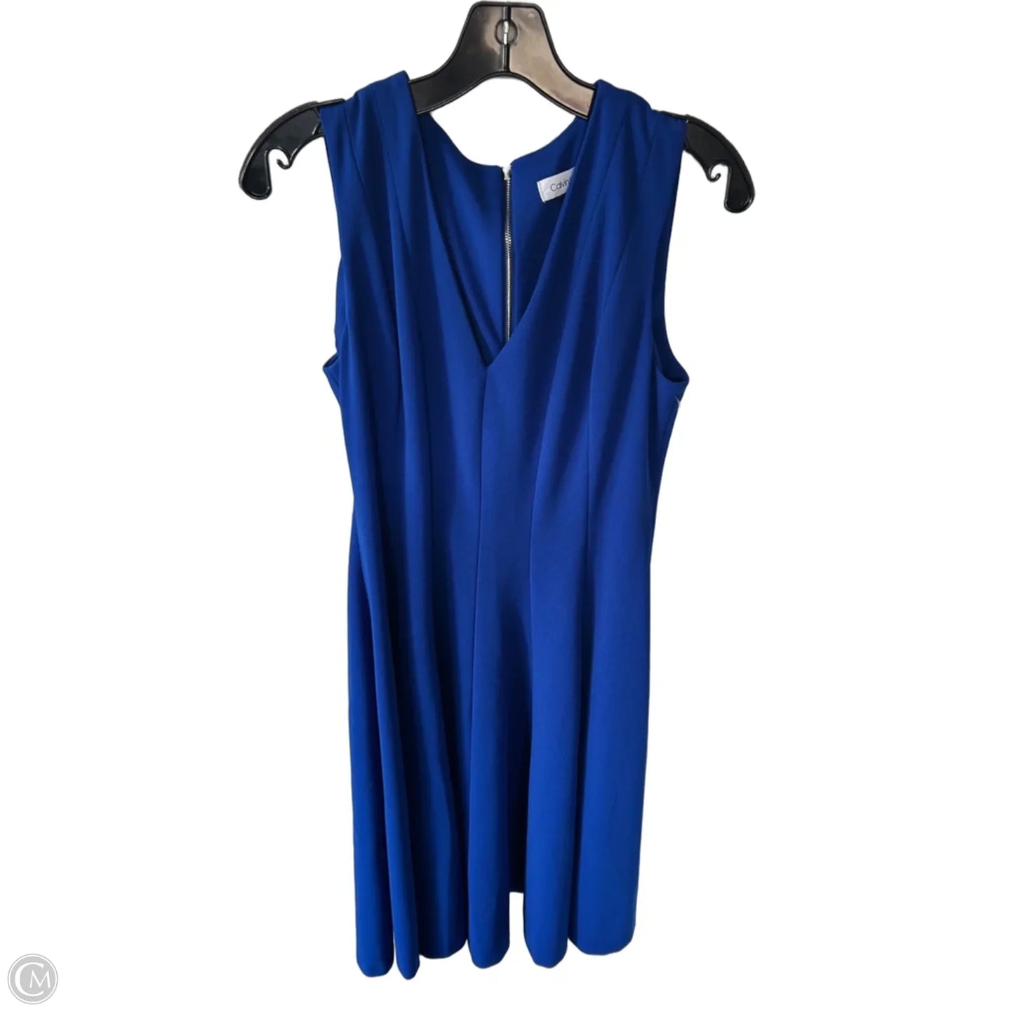 Dress Party Midi By Calvin Klein In Blue, Size: M