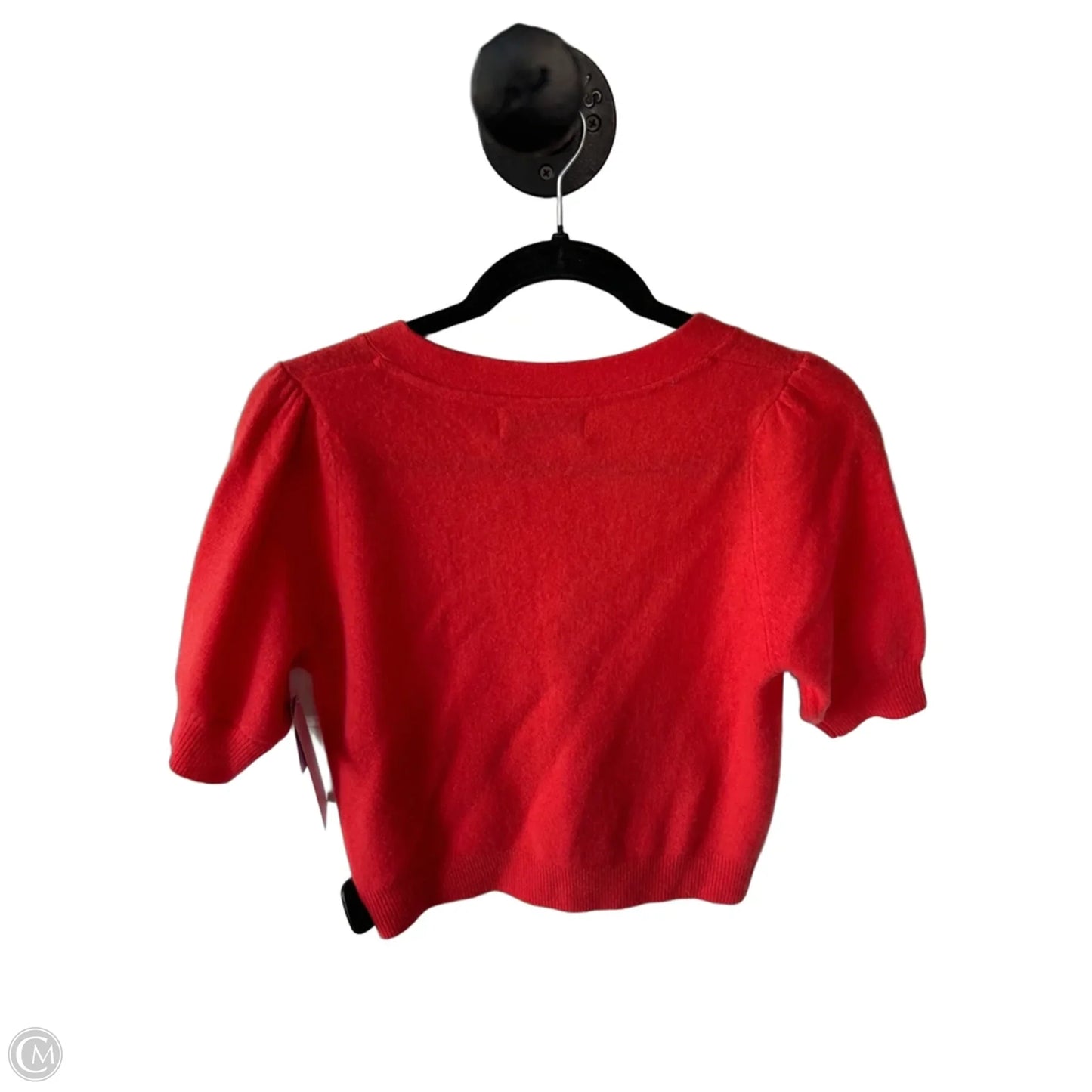Sweater Cardigan Cashmere By Magaschoni In Orange, Size: S