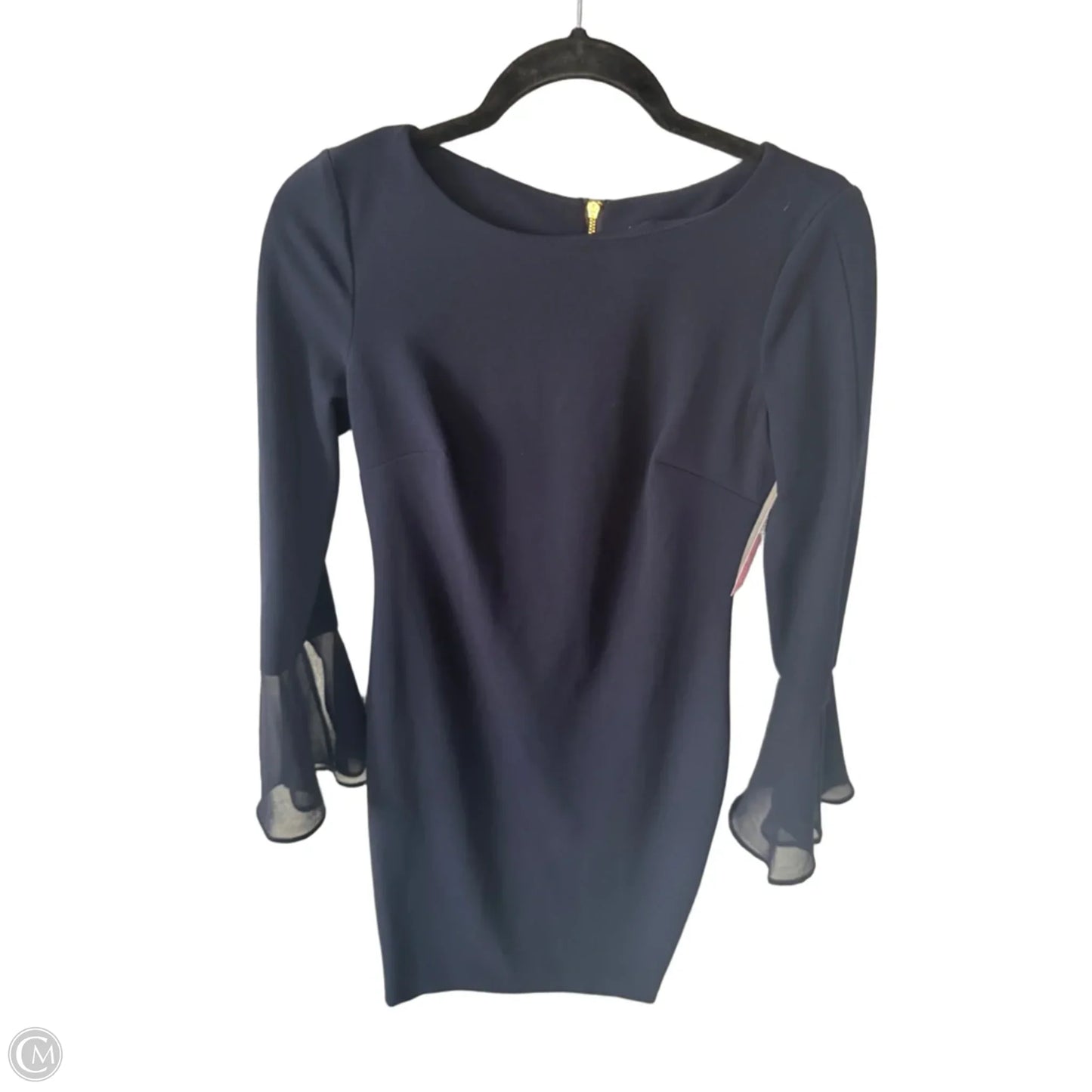 Dress Party Midi By Calvin Klein In Navy, Size: S