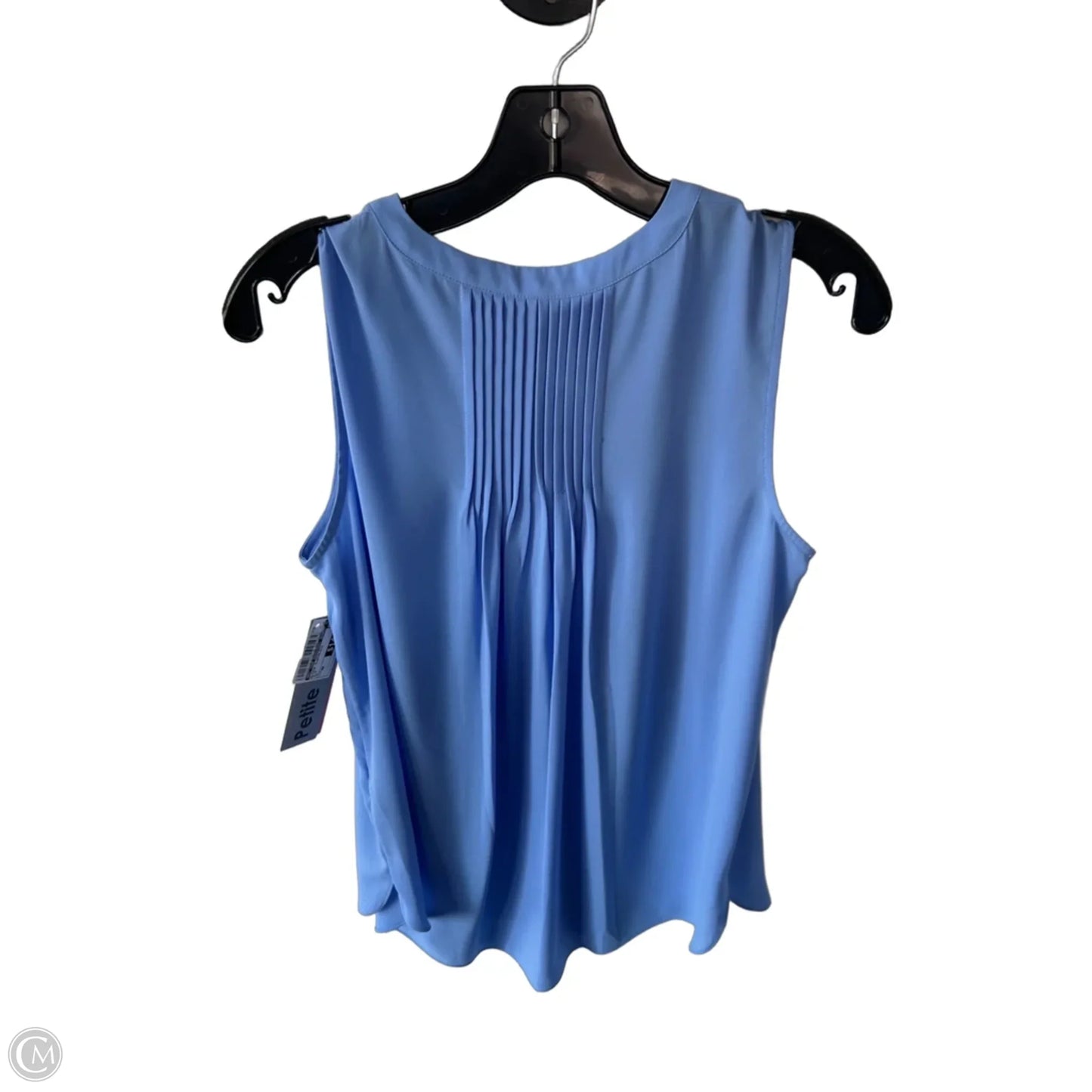 Blouse Sleeveless By Not Your Daughters Jeans In Blue, Size: Mp