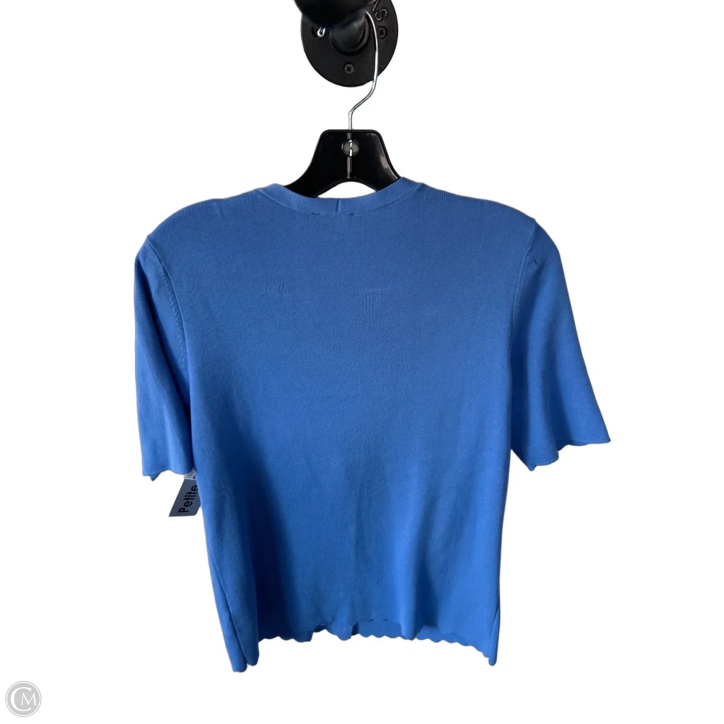 Sweater Cardigan By Talbots In Blue, Size: Mp