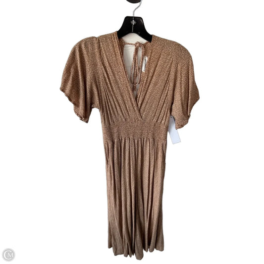 Jumpsuit By Clothes Mentor In Brown, Size: S