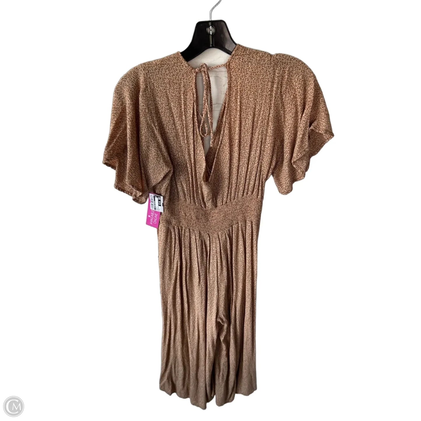 Jumpsuit By Clothes Mentor In Brown, Size: S