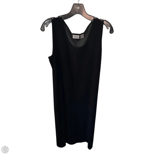 Dress Party Midi By Chicos In Black, Size: L
