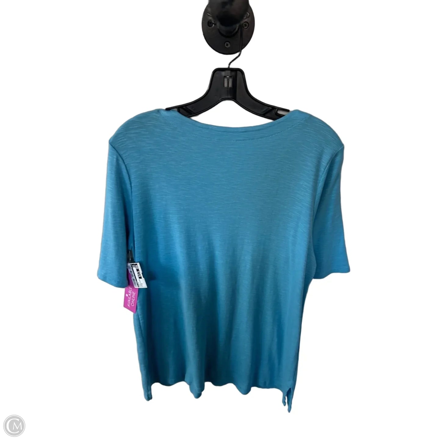 Top Short Sleeve By J. Jill In Blue, Size: M