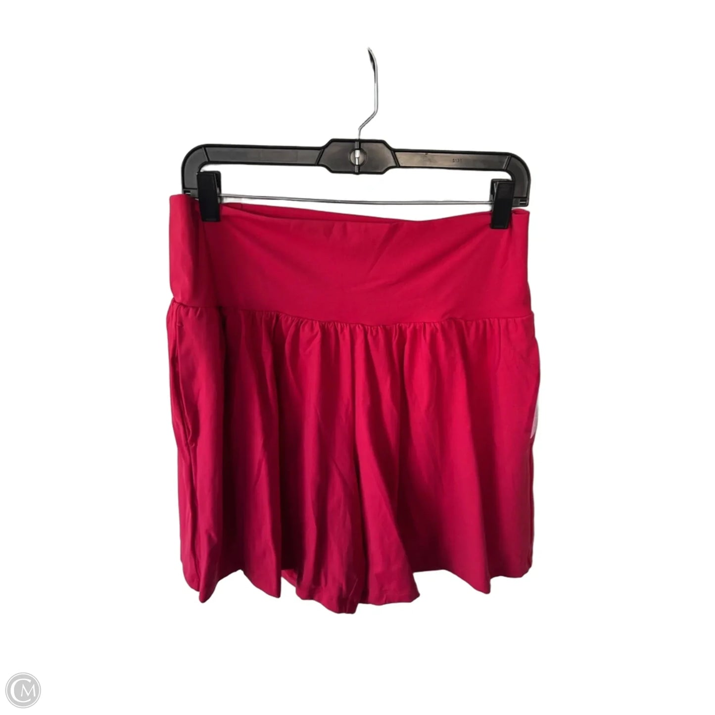Athletic Shorts By Halara In Red, Size: 1x