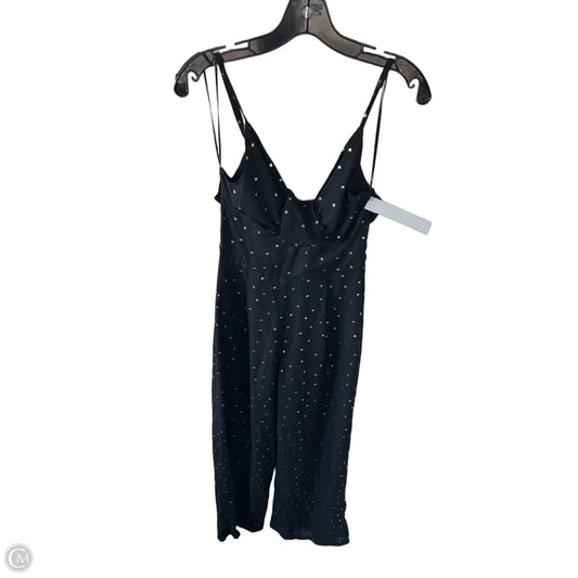 Jumpsuit By Clothes Mentor In Black & Gold, Size: S