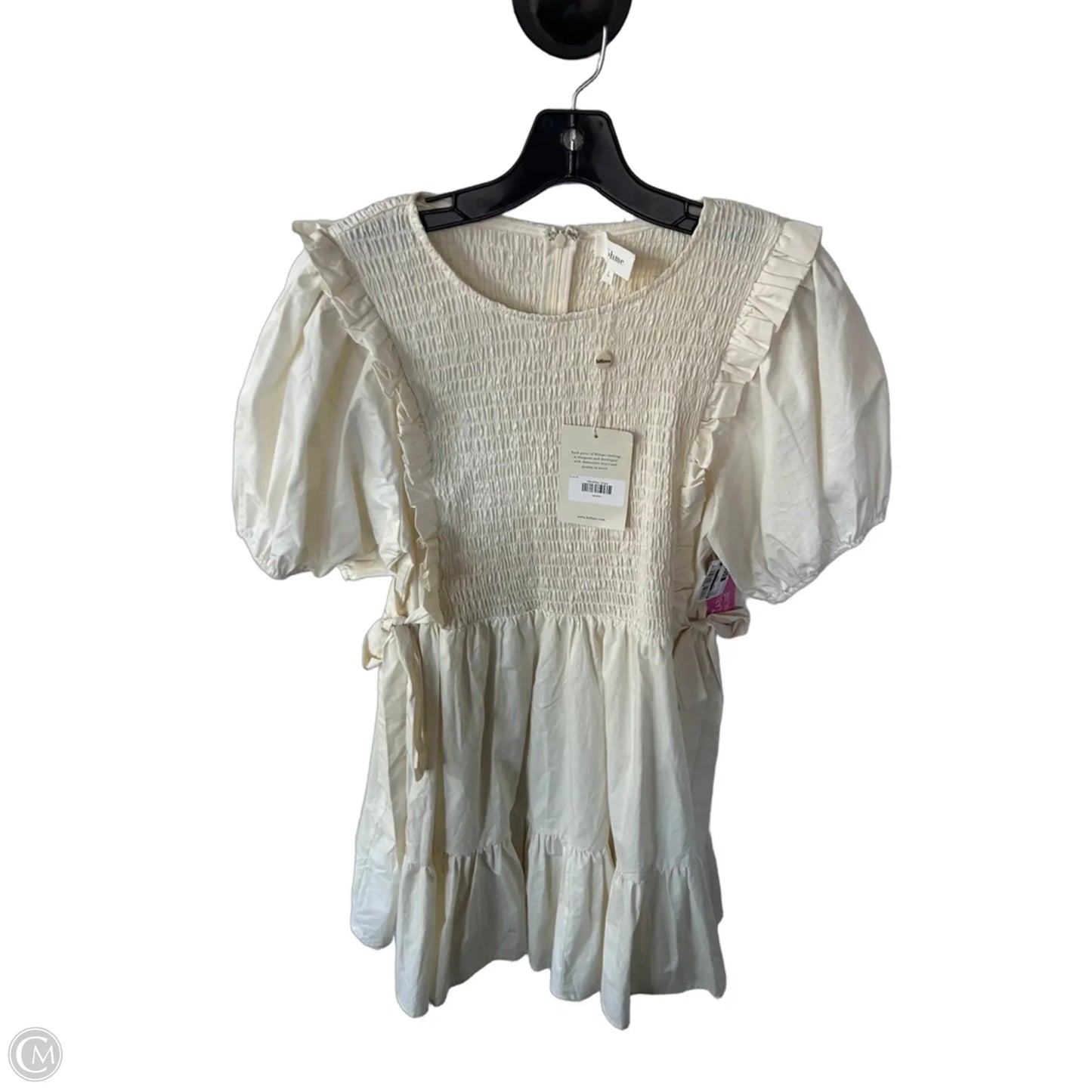 Dress Party Short By Bohme In Cream, Size: L