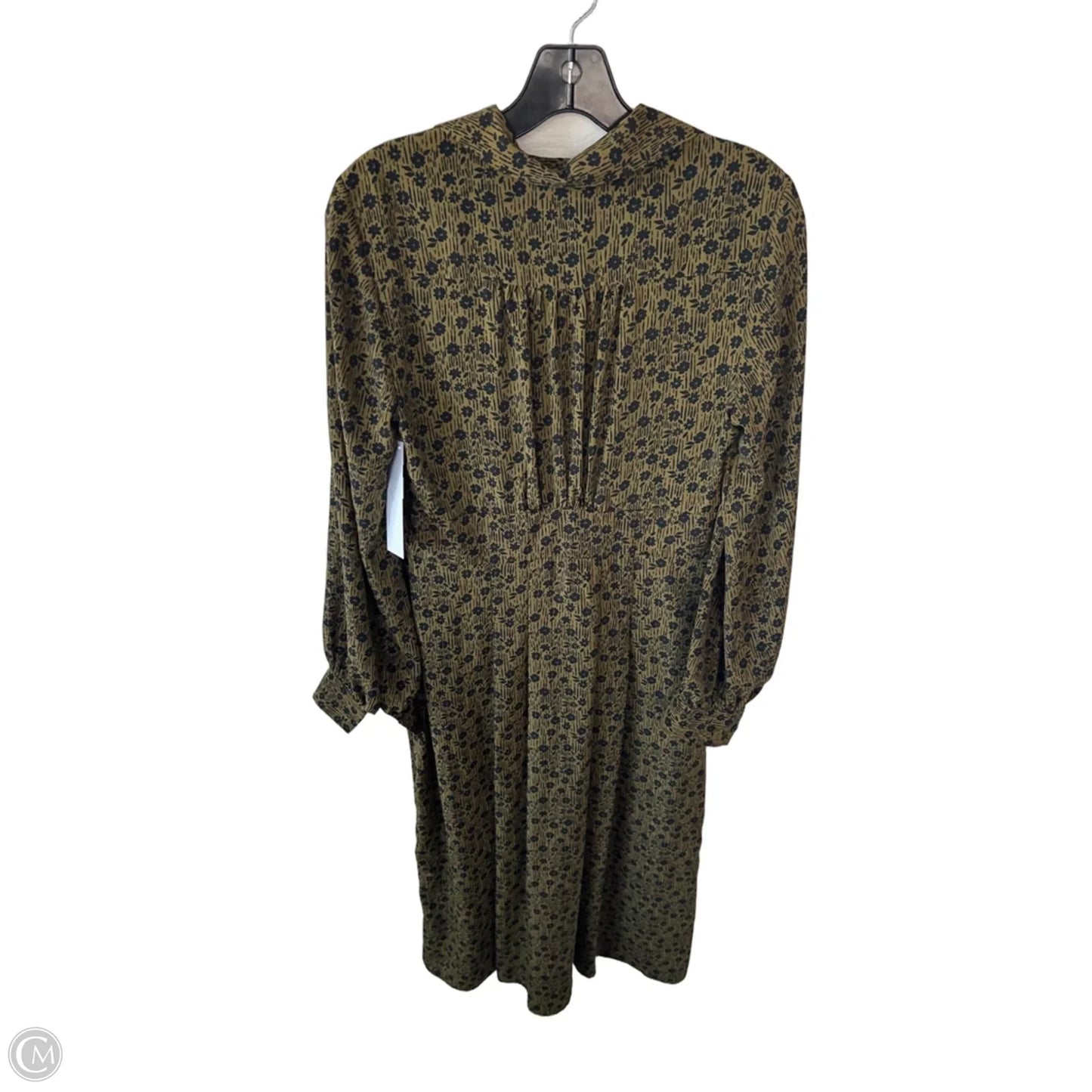 Dress Work By Top Shop In Green, Size: M