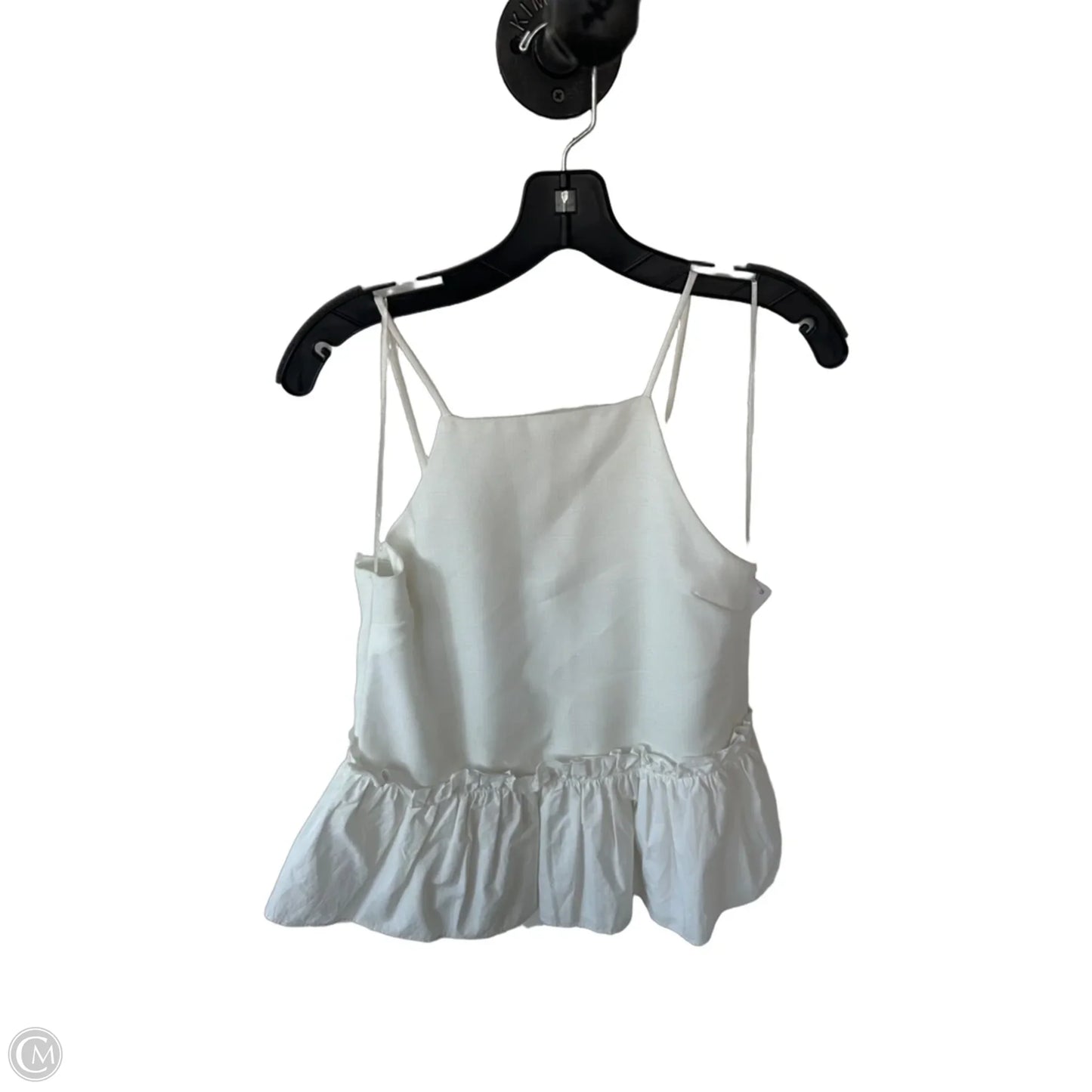 Blouse Sleeveless By English Factory In White, Size: M