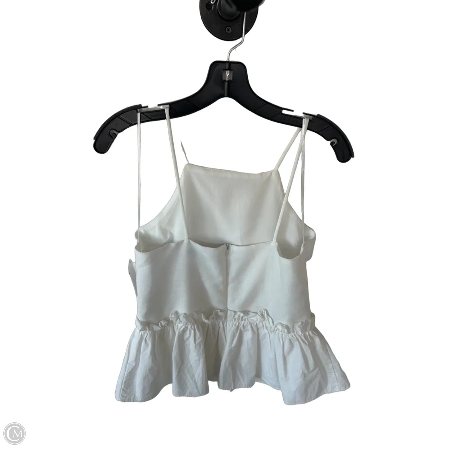 Blouse Sleeveless By English Factory In White, Size: M