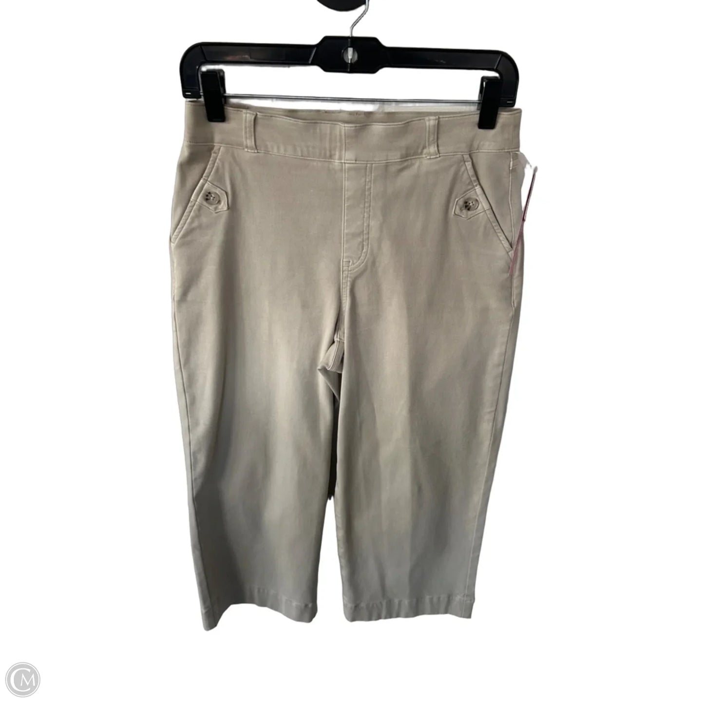 Pants Cropped By Spanx In Tan, Size: M