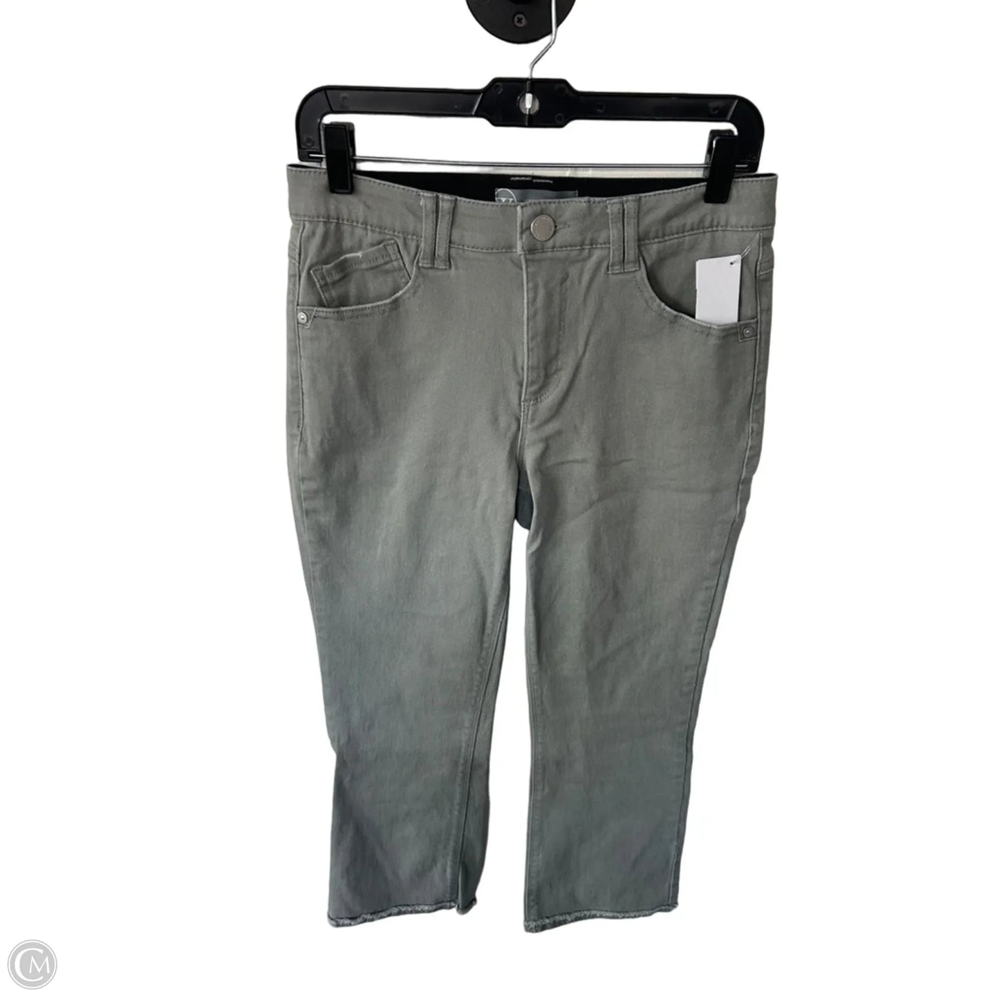 Jeans Straight By Wit & Wisdom In Grey Denim, Size: 6
