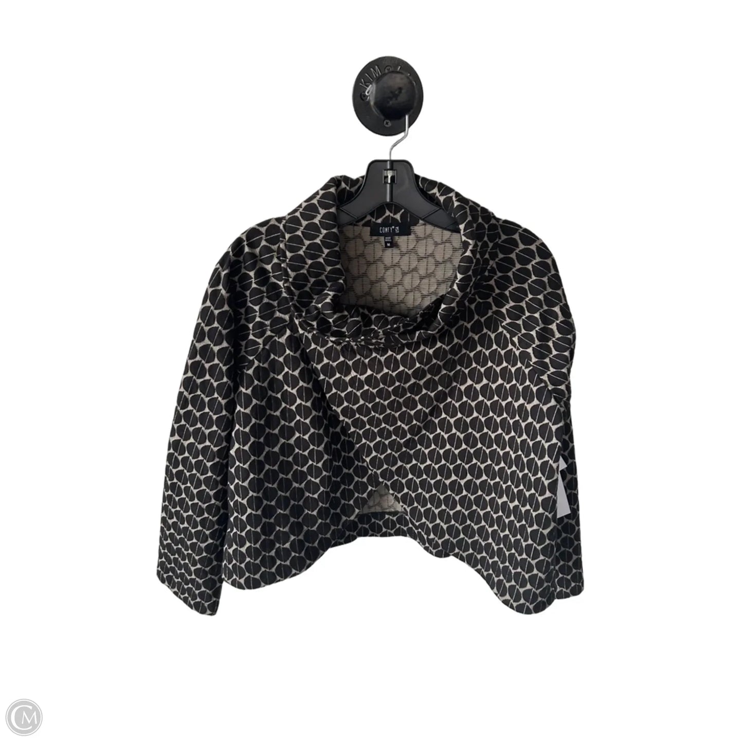 Sweater By Comfy In Black & Tan, Size: M