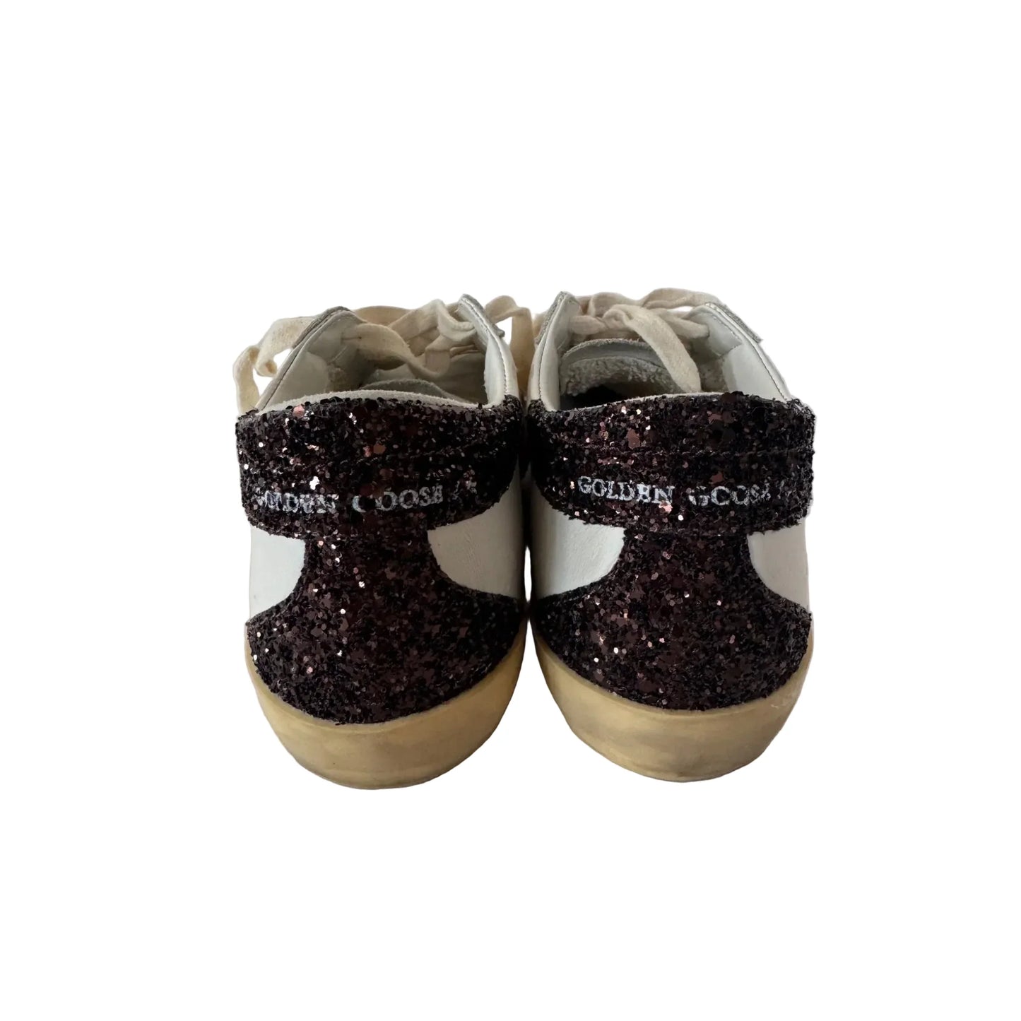 Shoes Luxury Designer By Golden Goose In Red & White, Size: 6.5