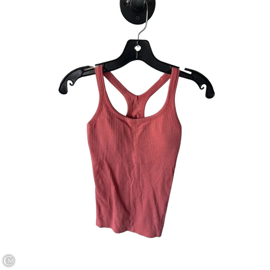 Athletic Tank Top By Lululemon In Coral, Size: S