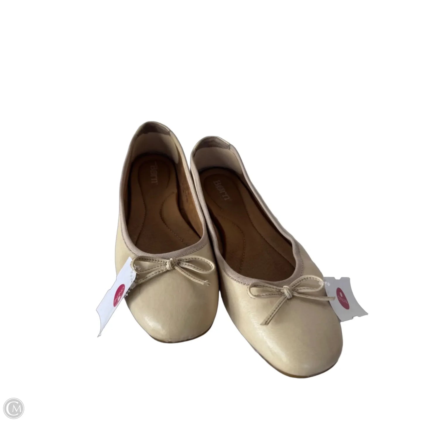 Shoes Flats By Born In Cream, Size: 8