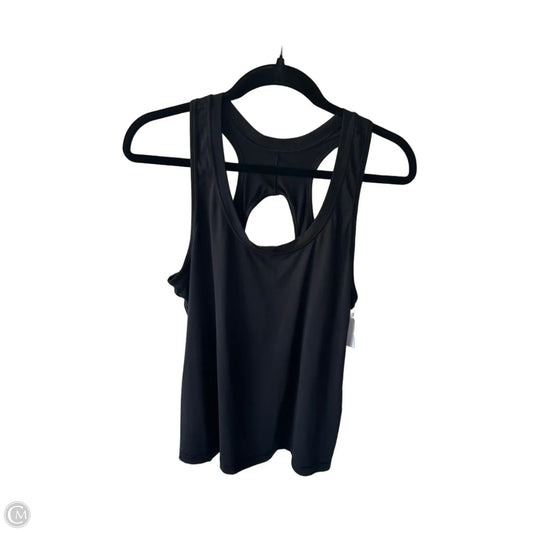 Athletic Tank Top By Athleta In Black, Size: Xl