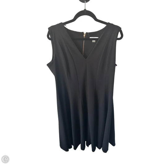 Dress Party Short By Calvin Klein In Black, Size: Xl