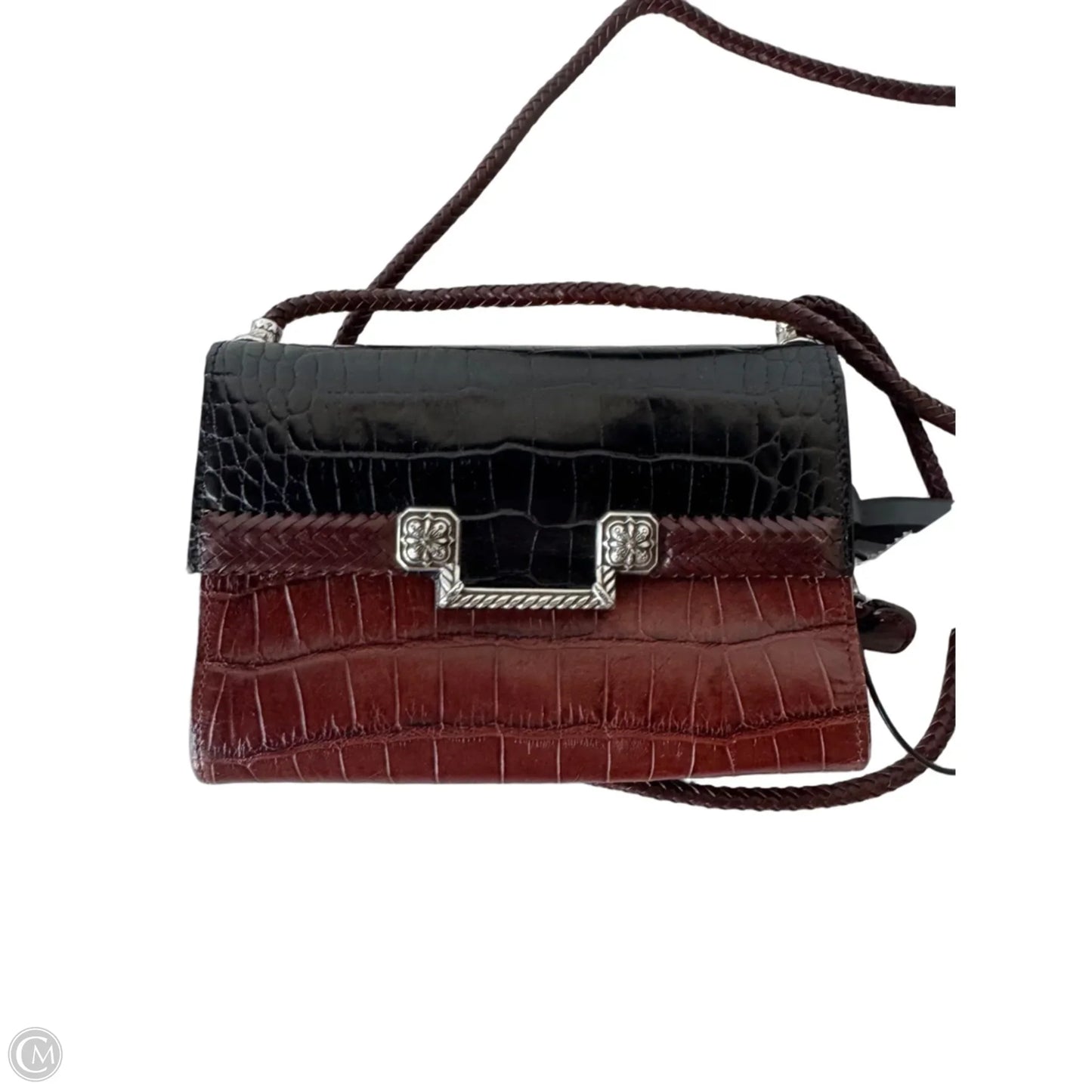 Crossbody Leather By Brighton, Size: Small