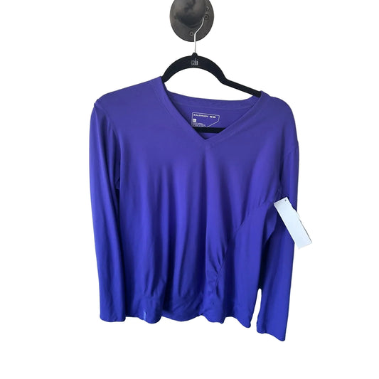 Athletic Top Long Sleeve Crewneck By Clothes Mentor In Purple, Size: Xl