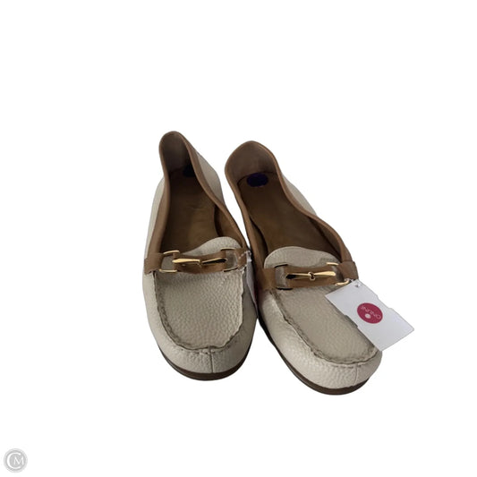Shoes Flats By Aerosoles In Cream & Tan, Size: 8.5
