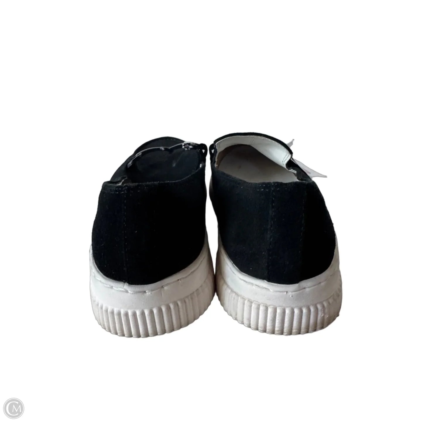 Shoes Flats By Sofft In Black & White, Size: 8
