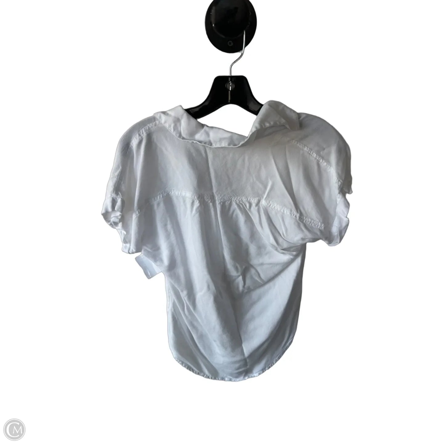 Top Short Sleeve By Sim & Sam In White, Size: S