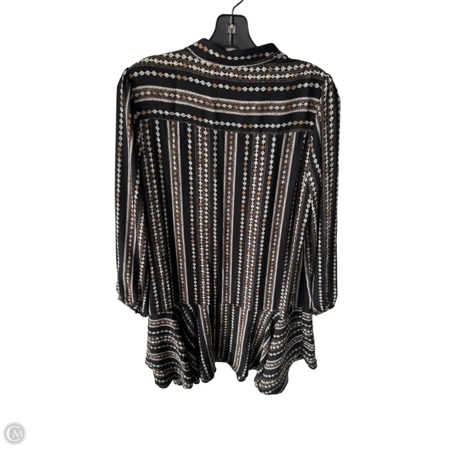 Dress Work By Thml In Black & Brown, Size: M