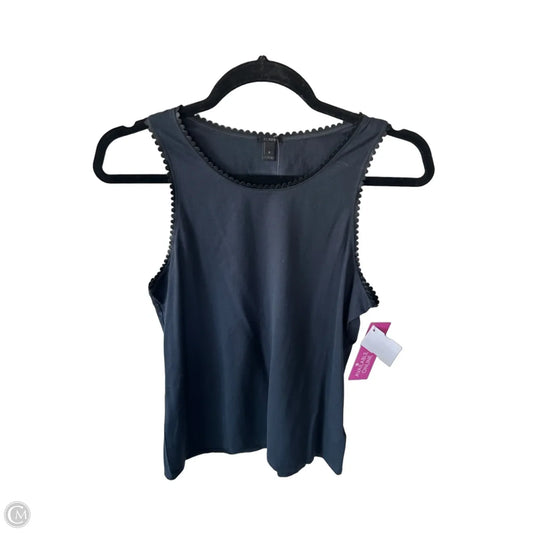 Top Sleeveless By J. Crew In Black & Blue, Size: S