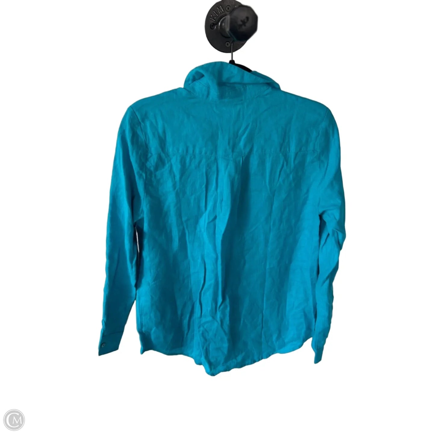 Tunic Long Sleeve By Cmc In Blue, Size: S