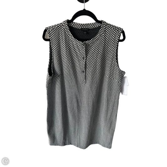 Dress Work By Ann Taylor In Black & White, Size: Xl
