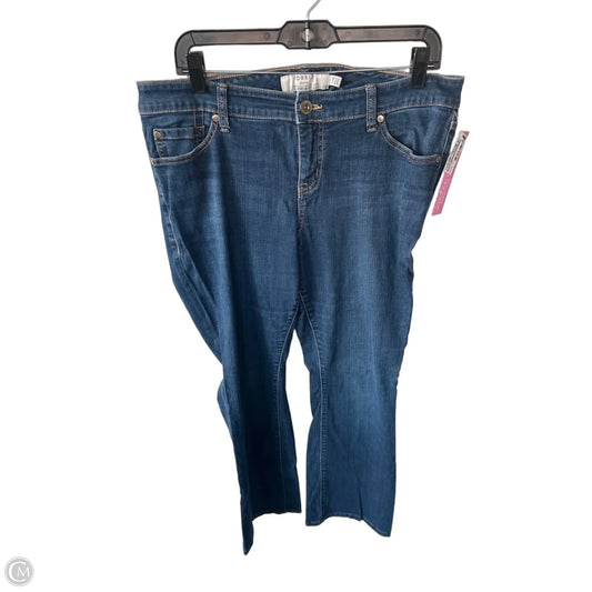 Jeans Boot Cut By Torrid In Blue Denim, Size: 12