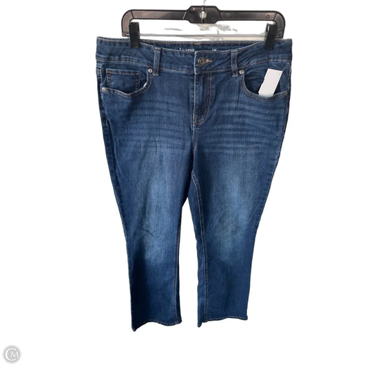 Jeans Boot Cut By Maurices In Blue Denim, Size: 12