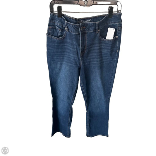 Jeans Boot Cut By Maurices In Blue Denim, Size: 14