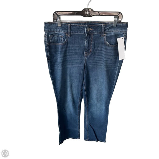 Jeans Boot Cut By Maurices In Blue Denim, Size: 12