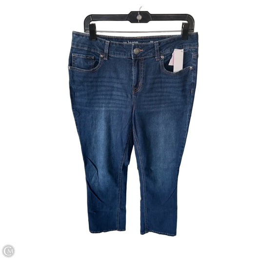Jeans Boot Cut By Maurices In Blue Denim, Size: 14
