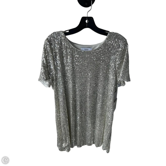 Dress Party Short By Cece In Cream & Silver, Size: L