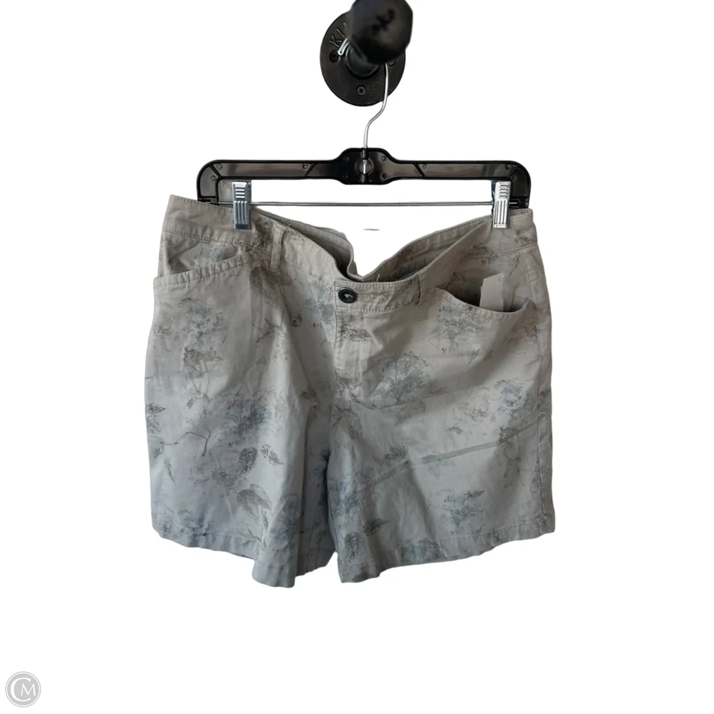 Shorts By Intro In Brown & Grey, Size: 14