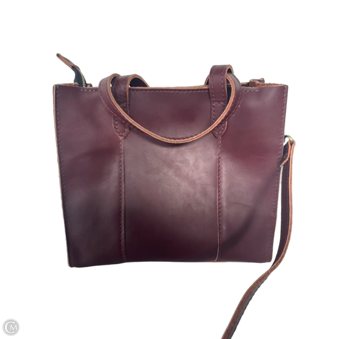 Handbag Leather By Portland Leather, Size: Large