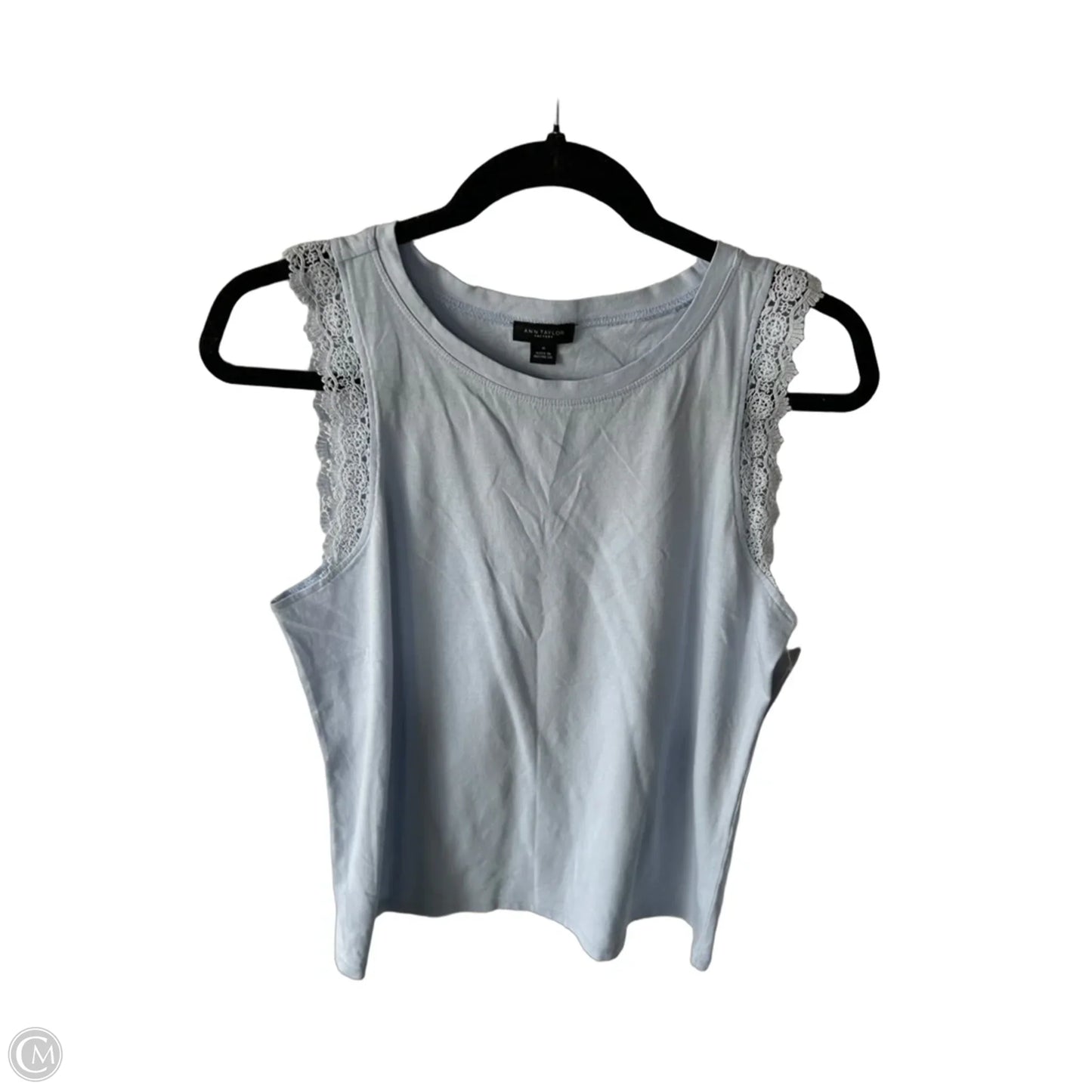 Top Sleeveless By Ann Taylor In Blue, Size: M