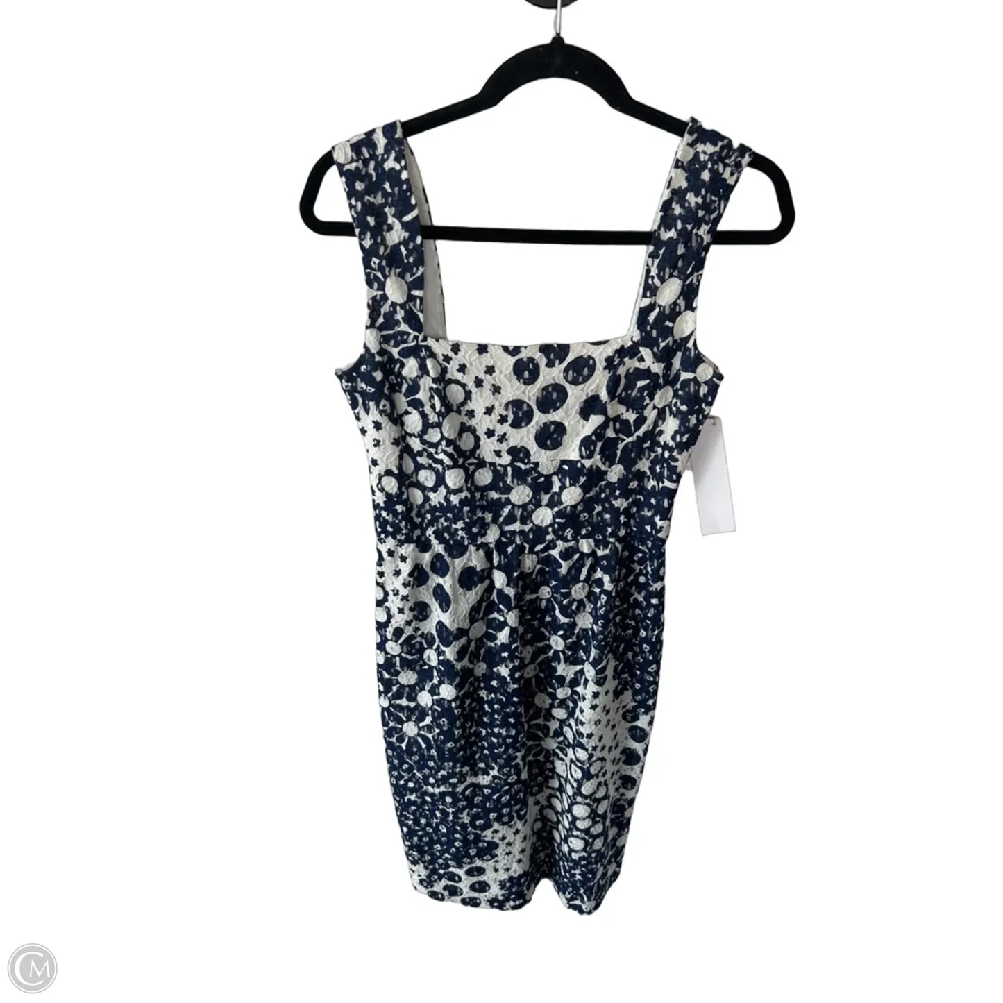Dress Party Midi By Trina By Trina Turk In Blue & White, Size: S