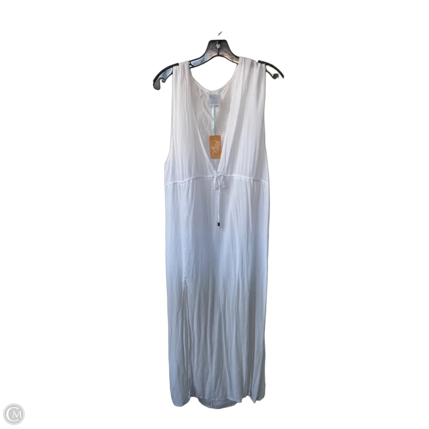 Swimwear Cover-up By Kona Sol In White, Size: M