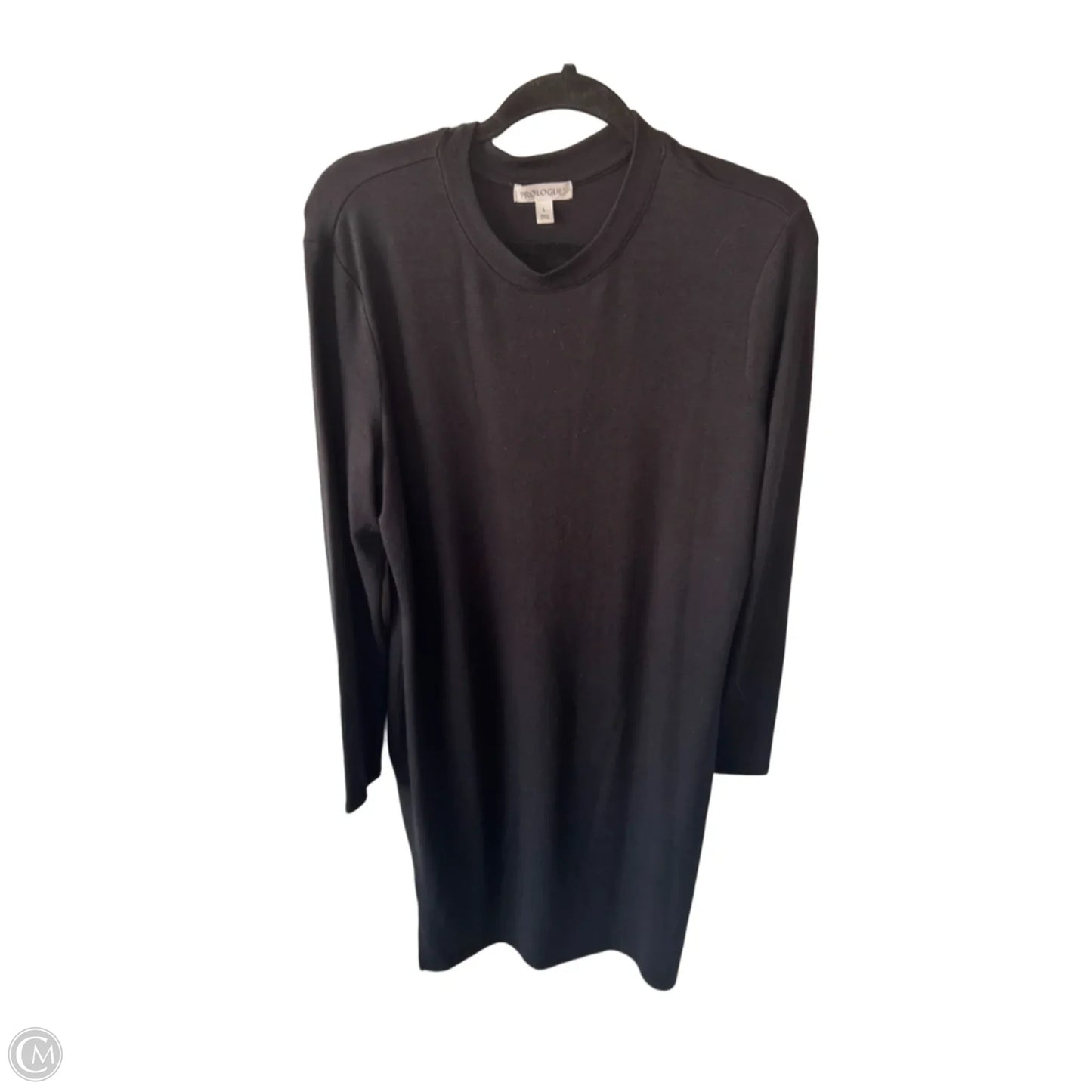 Dress Sweater By Prologue In Black, Size: L