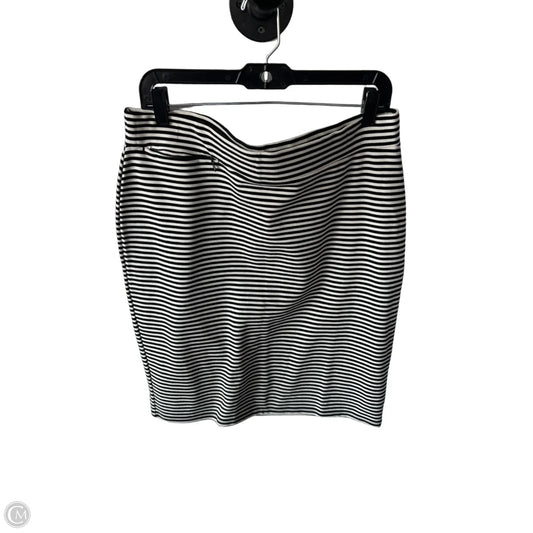 Skirt Midi By Toad & Co In Black & Cream, Size: L