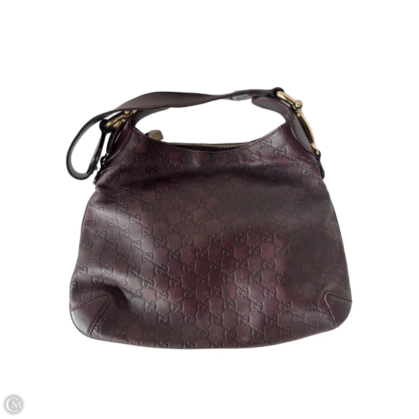 Crossbody Luxury Designer By Gucci, Size: Large